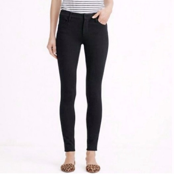 J. Crew Pants - J. Crew Gigi Black Skinny Stretch Knit Pants size 4